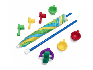 Jeux - Jeux extérieurs - Piscine de jeu avec parasol