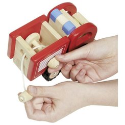 Jouets - Garages, Voitures et Circuits pour Enfant - Camion de pompiers en bois