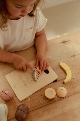 Jouets - Jouets d'Imitation et d'Imagination - Fruit à découper en bois