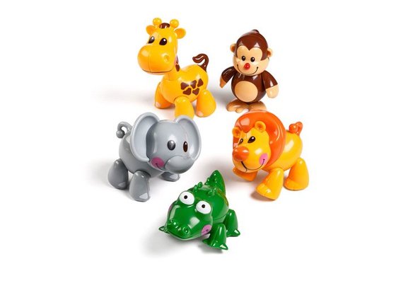 Jouets - Figurines - Lot de 5 figurines Safari - Tolo
