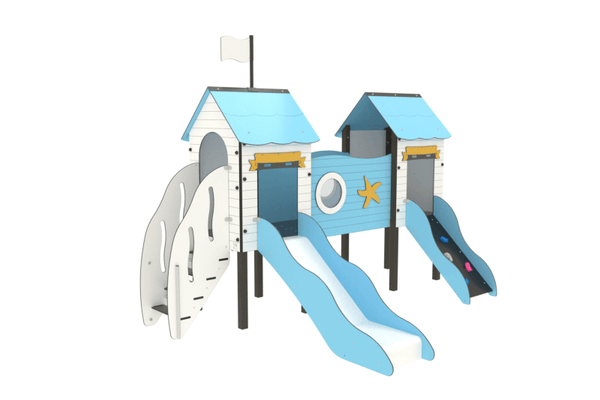 Mobilier - Aire de jeux et structure extérieure - Aire de jeux Mer Grand large - Fixations courtes