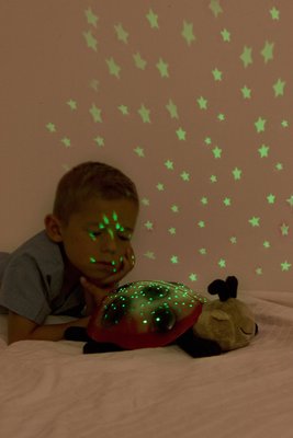 Couchage - Mobile de Lit Bébé et Veilleuse - Veilleuse coccinelle à projections lumineuses