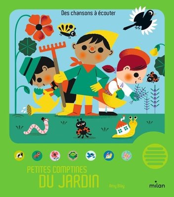 Jeux - Livres - Petites comptines du jardin