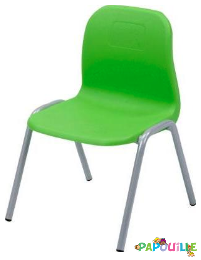 Chaise empilable Clara T3 VERT