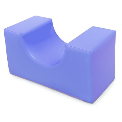 Motricité - Module de Motricité Enfant - Le petit pont inversé de motricité enfant 60 x 60 x h 30 cm turquoise