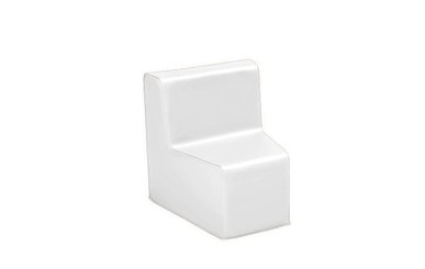 Mobilier - Meuble en mousse et Pouf - Chauffeuse angle 17 cm blanc