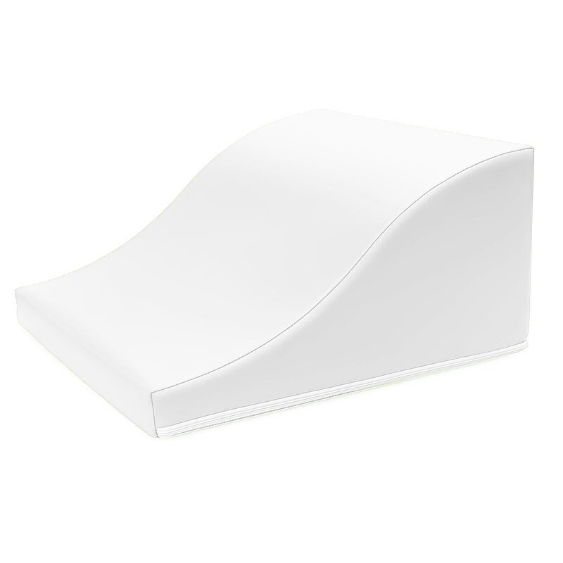 Module demi vague en mousse pvc h.23cm blanc