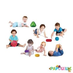 Motricité - Eveil Sensoriels et Tactiles - 9 balles sensorielles