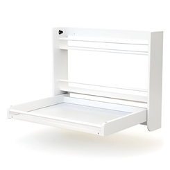 Change - Meuble à Langer crèche - Table à langer murale - Blanc