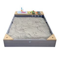 Jeux - Bac à Sable et Accessoires  - Bac à sable avec banc et jeux de cuisine