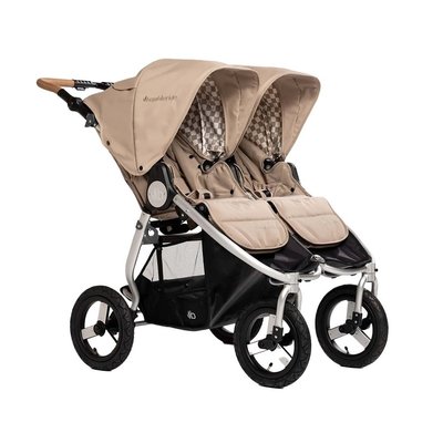 Puériculture - Poussette - Poussette double - de la naissance à 4 ans - Beige