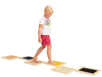 Motricité - Eveil Sensoriels et Tactiles - Chemin sensoriel et tactile enfant