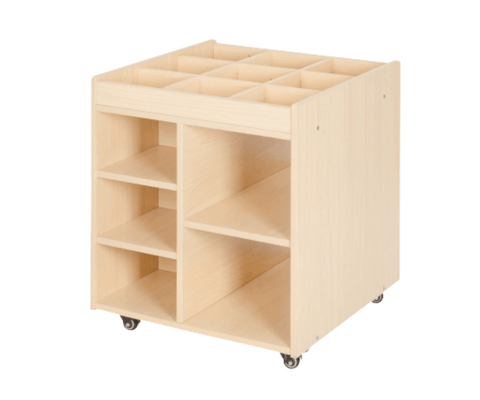 Mobilier - Meuble de rangement scolaire - Chariot d'activités manuelles