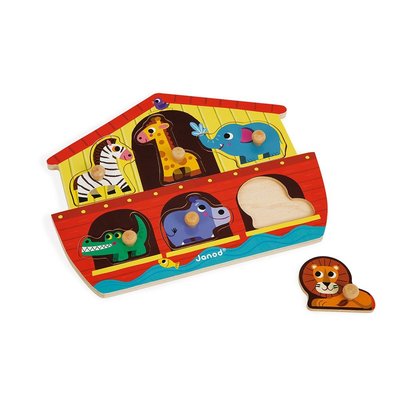 Jeux - Jeux Éducatifs et Puzzle - Puzzle Arche de Noé 6 pièces