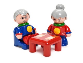 Jouets - Figurines - La maison tolo et figurines Tri