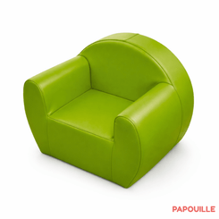 Mobilier - Meuble en mousse et Pouf - Fauteuil enfant pdg club mousse pvc uni 20 cm sauzon