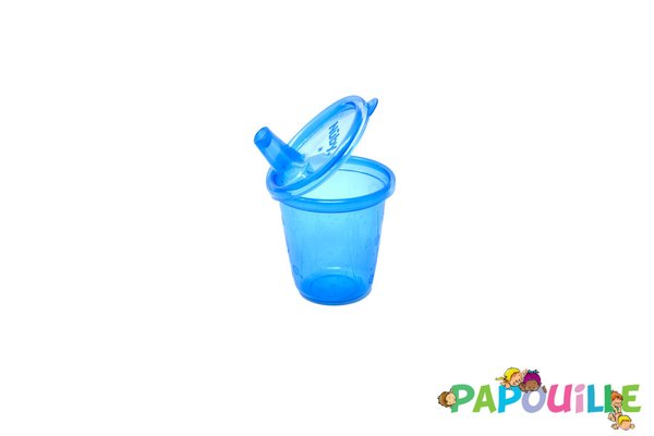 Repas - Tasse d’apprentissage - Lot de 6 gobelets 210ml avec bec nuby