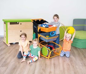 Jouets - Jouets d'Imitation et d'Imagination - Chariot multi-activités