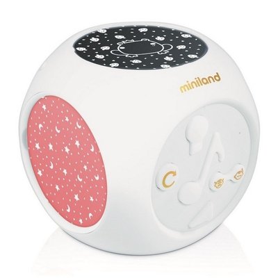 Couchage - Mobile de Lit Bébé et Veilleuse - Projecteur avec son dreamcube magique