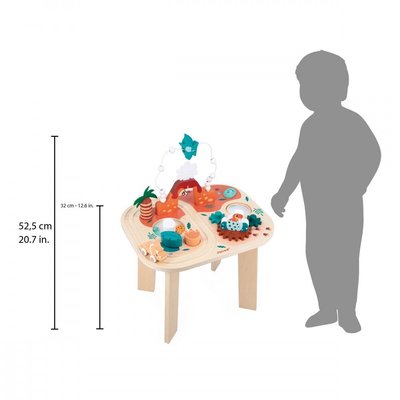 Jouets - Jouets à Empiler ou à Encastrer - Table d'activités dinosaure 