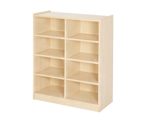 Mobilier - Meuble de rangement scolaire - Etagère fixe - 8 compartiments