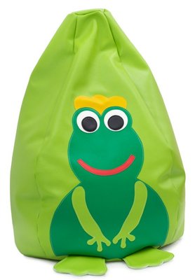 Mobilier - Meuble en mousse et Pouf - Pouf vert grenouille