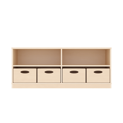 Mobilier - Meuble de rangement scolaire - Meuble de rangement 4 casiers - Meli