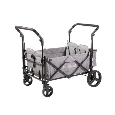 Puériculture - Poussette - Poussette Wagon 4 places Gris