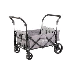Puériculture - Poussette - Poussette Wagon 4 places Gris
