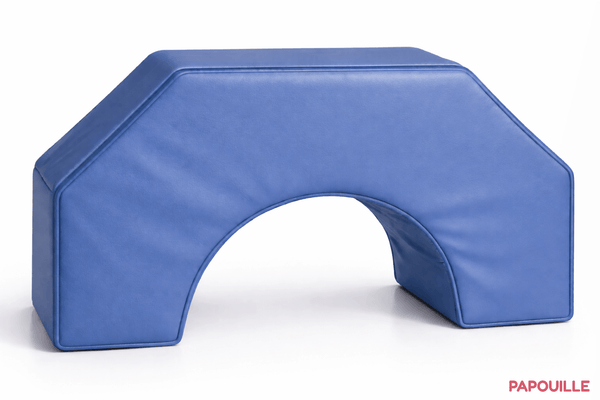 Motricité - Module de Motricité Enfant - Le petit pont en mousse BLEU