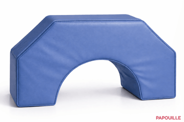 Motricité - Module de Motricité Enfant - Le petit pont en mousse BLEU