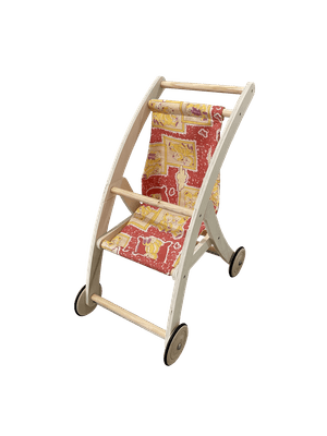 Mobilier - Mobilier de jeux d'imitation - Poussette en bois pour enfant