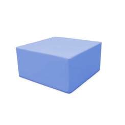 Motricité - Module de Motricité Bébé - Module bloc carre en mousse pvc h.23cm turquoise
