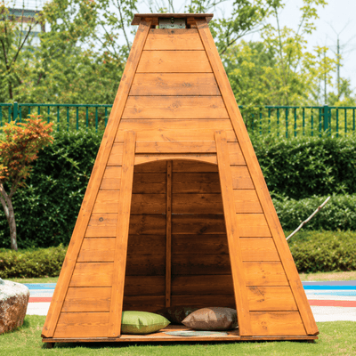 Mobilier - Aire de jeux et structure extérieure - Cabane en bois tipi