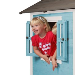 Mobilier - Cabane enfant - Cabane Lodge bleu