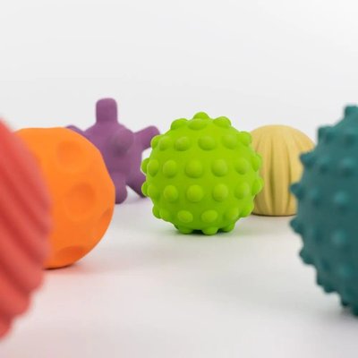 Jouets - Hochets et Jouets Sensoriels - Boules Sensorielles 100 % en caoutchouc
