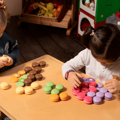 Jeux - Jeux Éducatifs et Puzzle - Jeu éducatif - Macarons à découper et compter