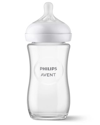 Repas - Biberons Classic et Large - Biberon natural verre 240ml ( avent )