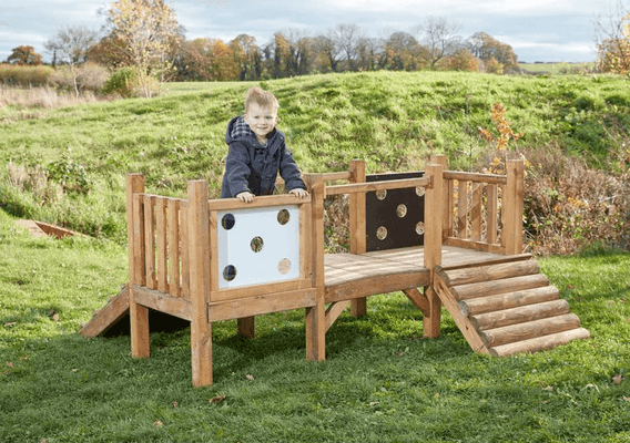 Mobilier - Aire de jeux et structure extérieure - Structure de jeux - 3 ans +