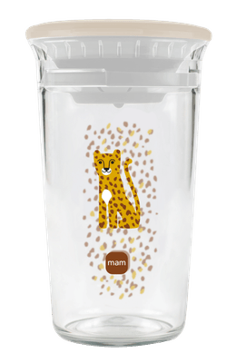 Repas - Verre et Gobelets Enfants - Verre d'apprentissage 360° - 290 ml - MAM