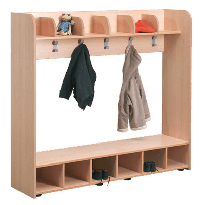 Mobilier - Banc vestiaire & Porte Manteaux - Vestiaire 12 casiers H31 cm - T2