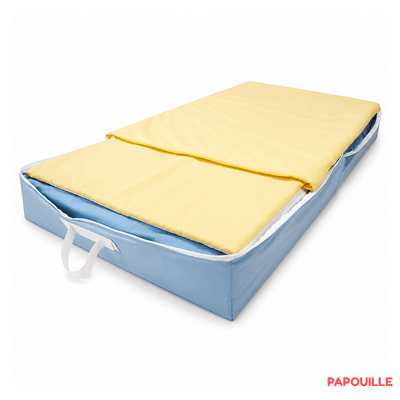 Couchage - Couchette Empilable pour Bébé et Enfant, Lit Gain de Place - Lit mallette de sol luxe 60 x 120 cm pliant