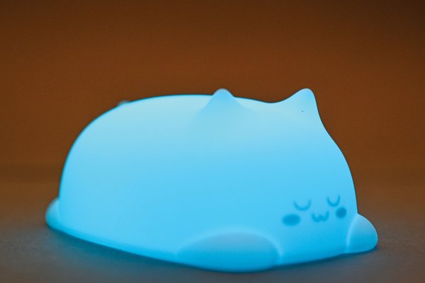 Motricité - Eveil Sensoriels et Tactiles - Lampe sensorielle chaton - LED