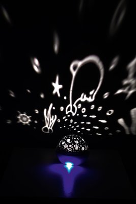 Motricité - Eveil Sensoriels et Tactiles - Projecteur avec deux dômes interchangeables