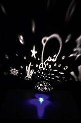 Motricité - Eveil Sensoriels et Tactiles - Projecteur avec deux dômes interchangeables