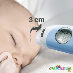 Médical et Prévention - Thermomètres et Humidificateurs - Thermomètre sans contact bébé et adultes