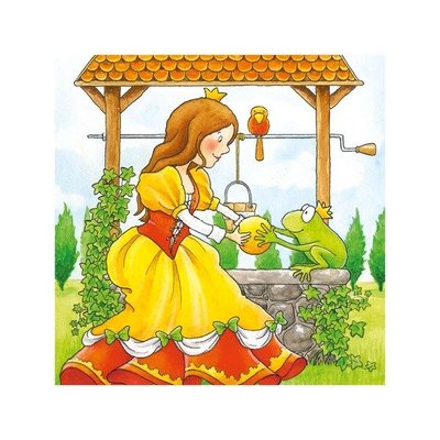 Jeux - Jeux Éducatifs et Puzzle - Puzzle de cubes, contes en bois