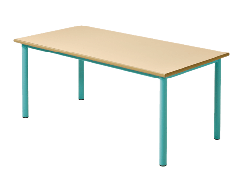 Mobilier - Table crèche et scolaire - Table Bermudes mélaminé 120 x 50 cm - T0