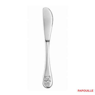 Repas - Couverts Enfant, Adulte - Couteaux Ourson - Lot de 6