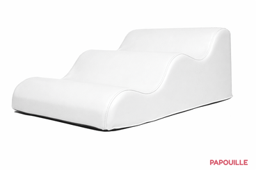 Motricité - Module de Motricité Bébé - Module petite vague marée en mousse pvc h.23 blanc